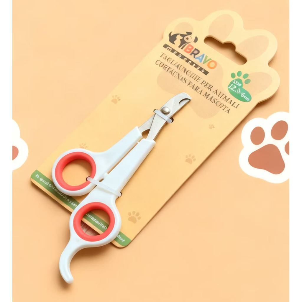Cortador de Unhas Profissional para Pets – Aço Inoxidável, Seguro para Cães e Gatos