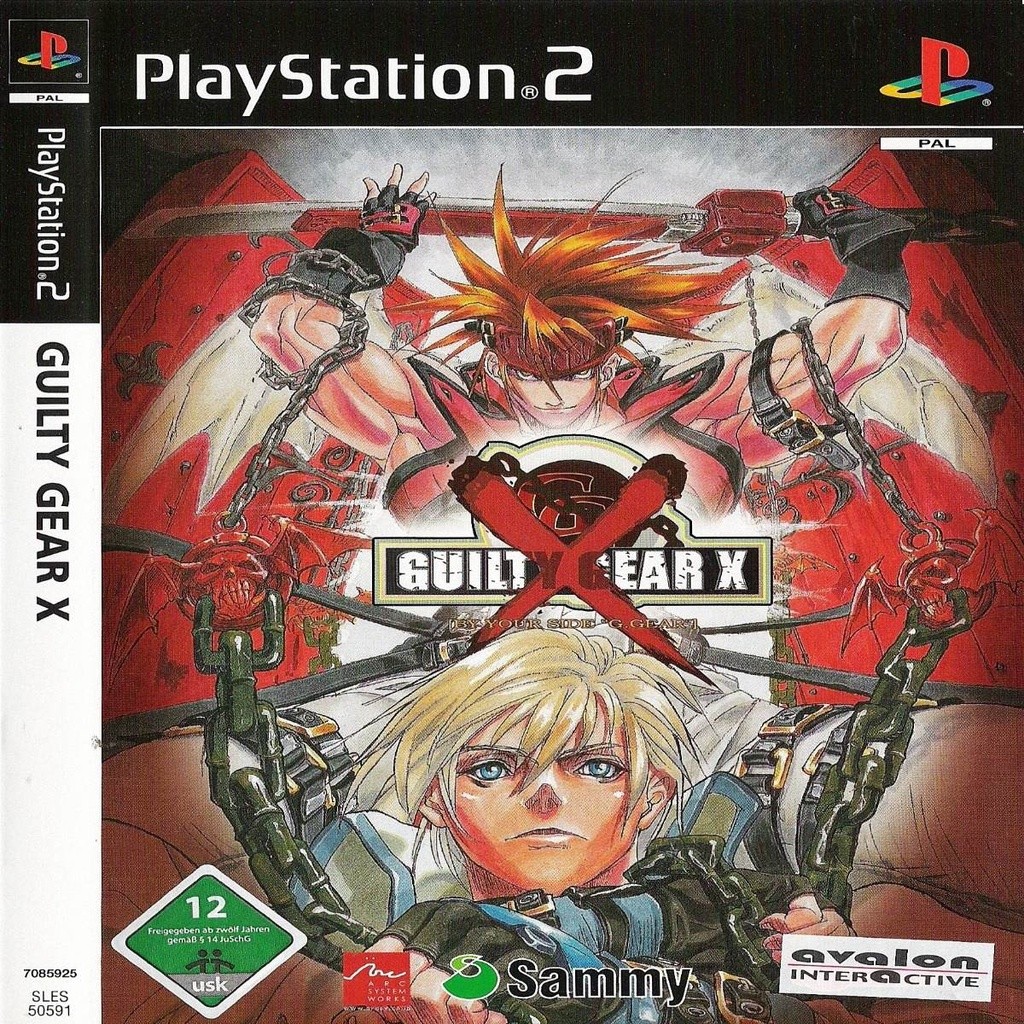 Ps 2 Jogo Guilty Gear X Patch D Ps2