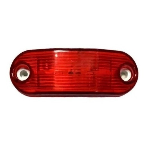 Lanterna Vigia Teto Led Caminhão Baú Ônibus Carreta Vermelha em Oferta na Shopee