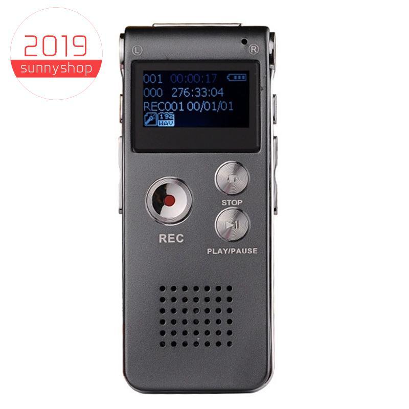 💖8G Gravador Digital Alto-Falante Externo Mini Gravação Inteligente MP3 Player