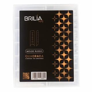 Molde F1 Russo Quadrada 120 unidades - Brilia em Oferta na Shopee