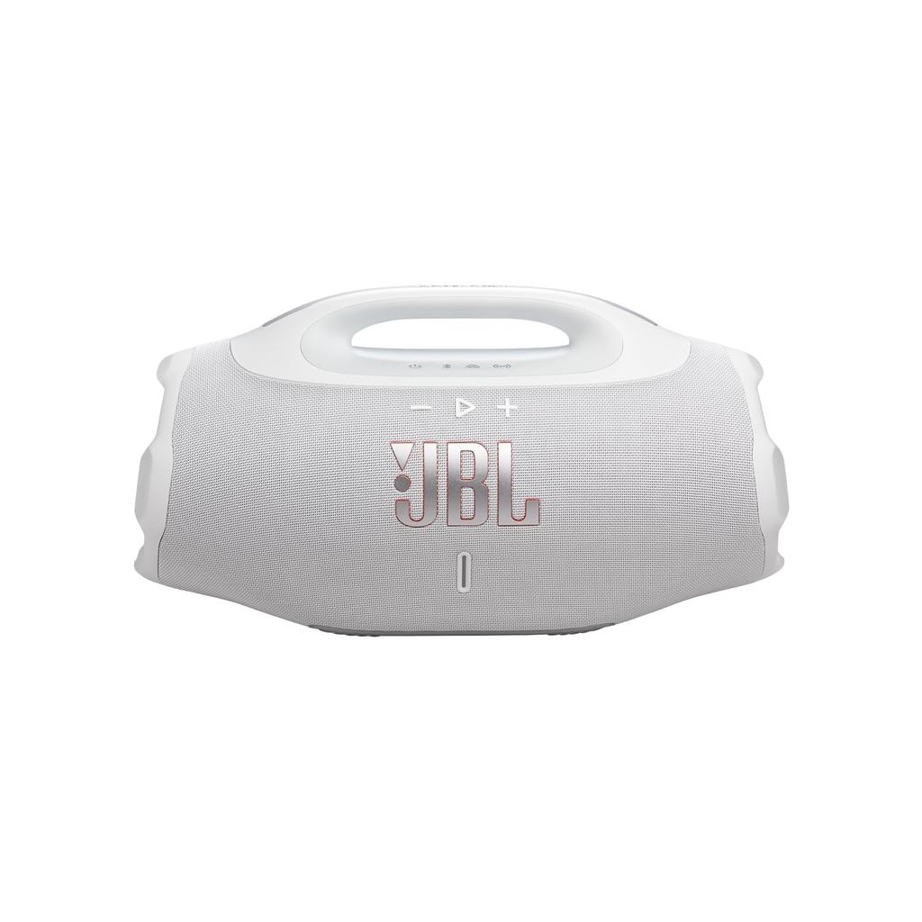 Caixa de Som Bluetooth JBL Boombox 4, com Auracast, IP68 Bivolt Branca