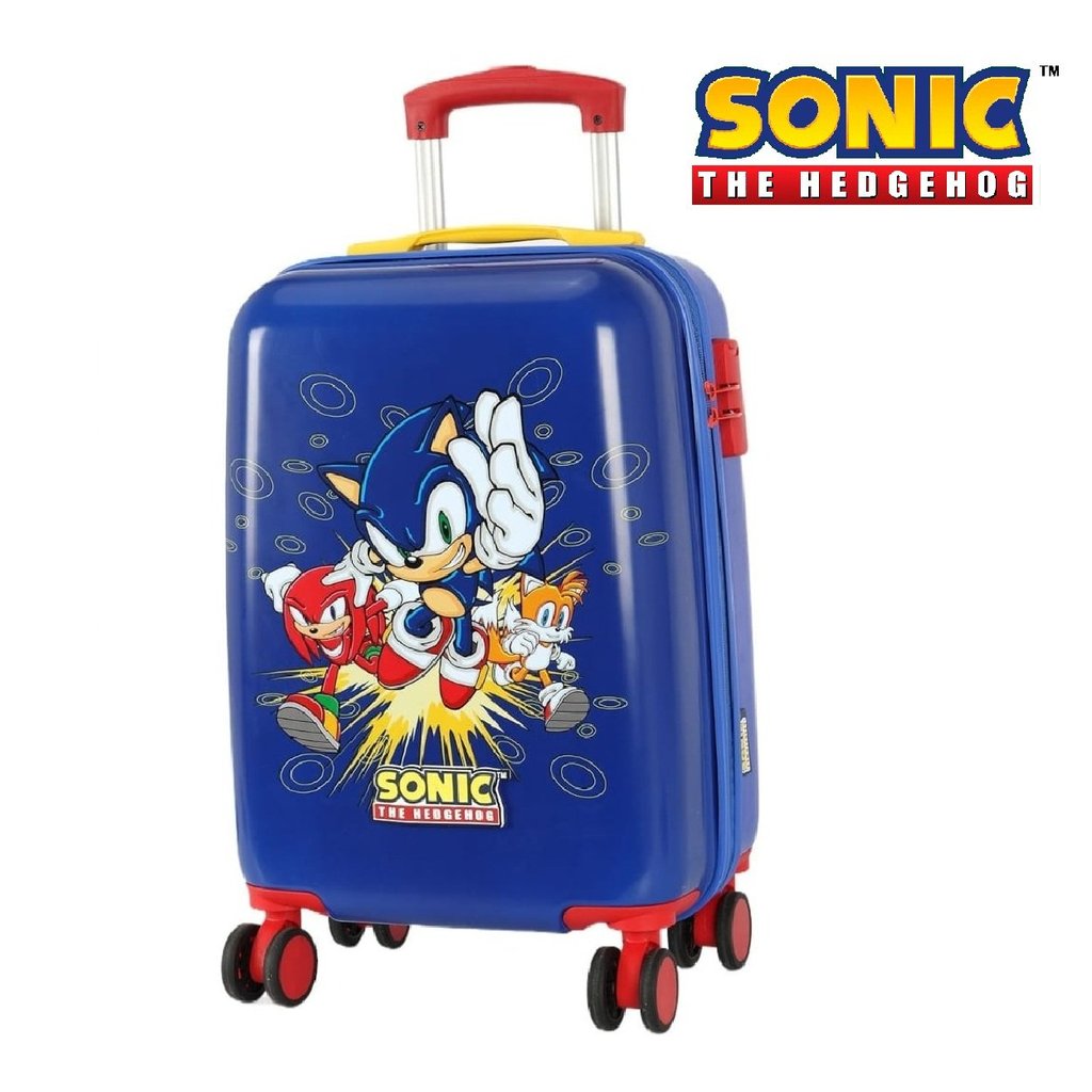Mala De Viagem Infantil Bordo 10kg Giro 360 Sonic 10532SO