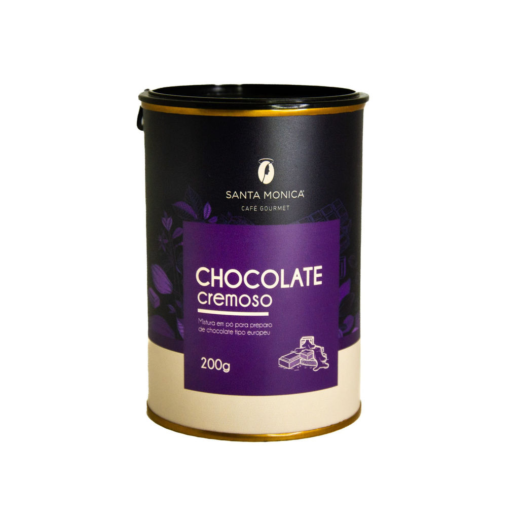 Chocolate Cremoso Lata 200g em Oferta na Shopee