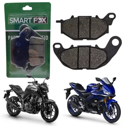 PASTILHA DE FREIO DIANTEIRO SMARTFOX YAMAHA YZF R3 MT03 MT-03 2015-2025