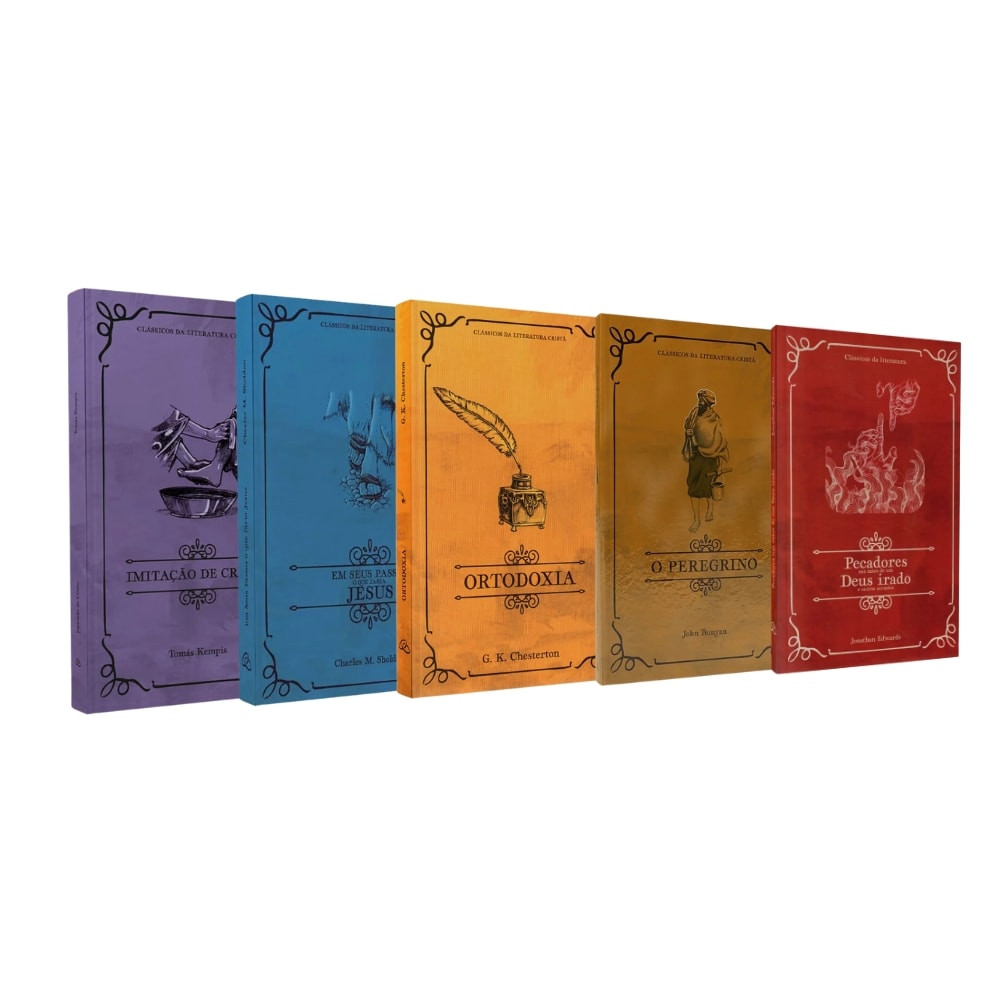 Kit de Livros | Clássicos da Literatura Cristã | Exclusivos em Oferta na Shopee