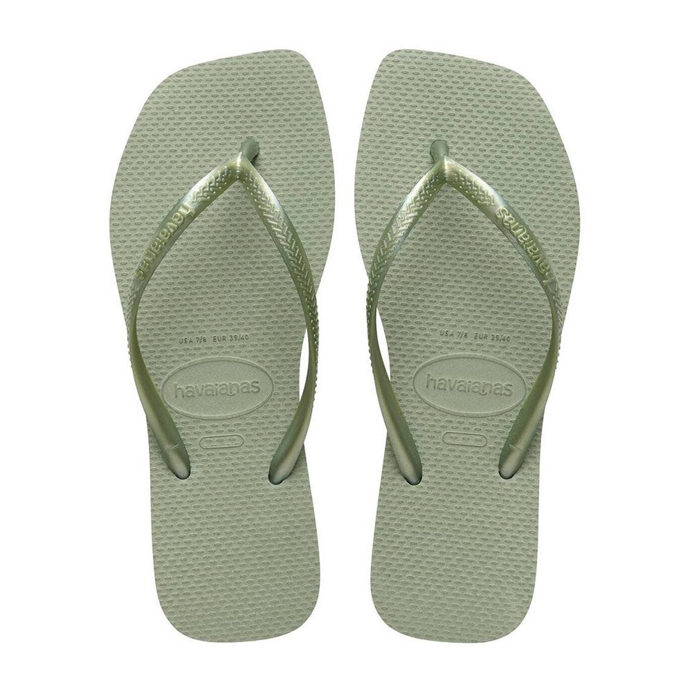 Havaianas Slim Square Smoke Green em Oferta na Shopee