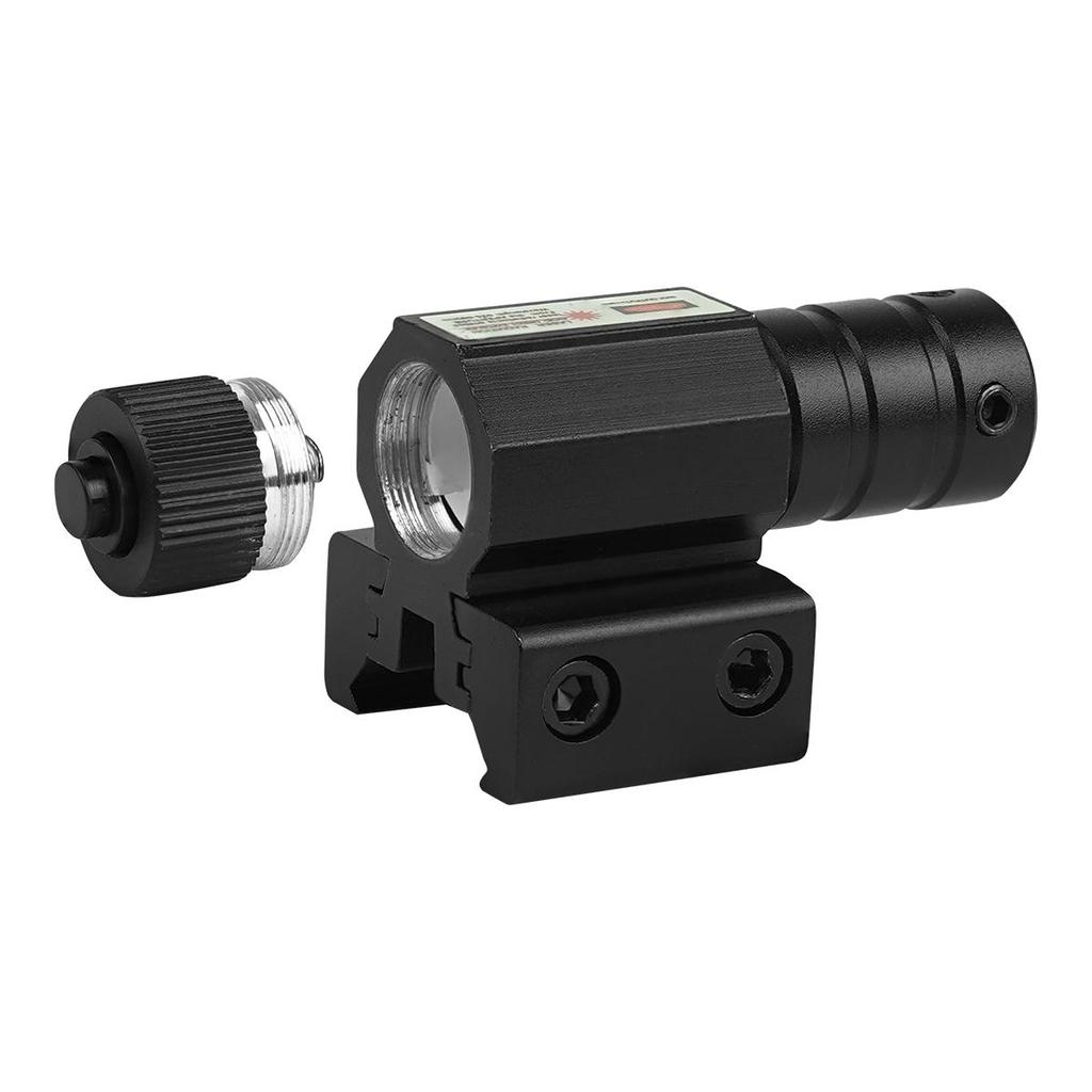 Detalhes do Mira Laser Pistola Trilho 11/22mm LED Vermelho Alcance 100m