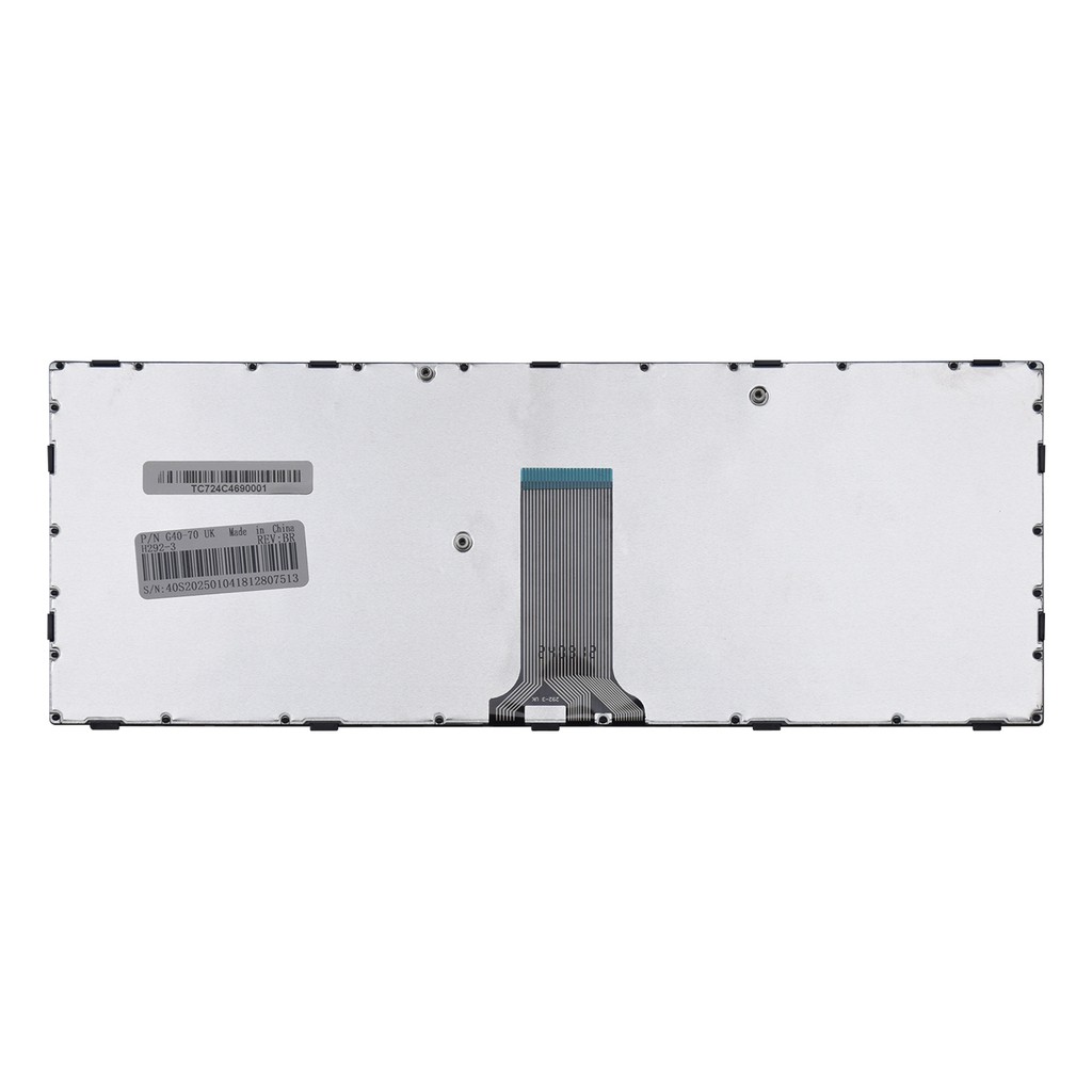 Detalhes do Teclado para Notebook Lenovo Part Number 25215205 | Preto ABNT2