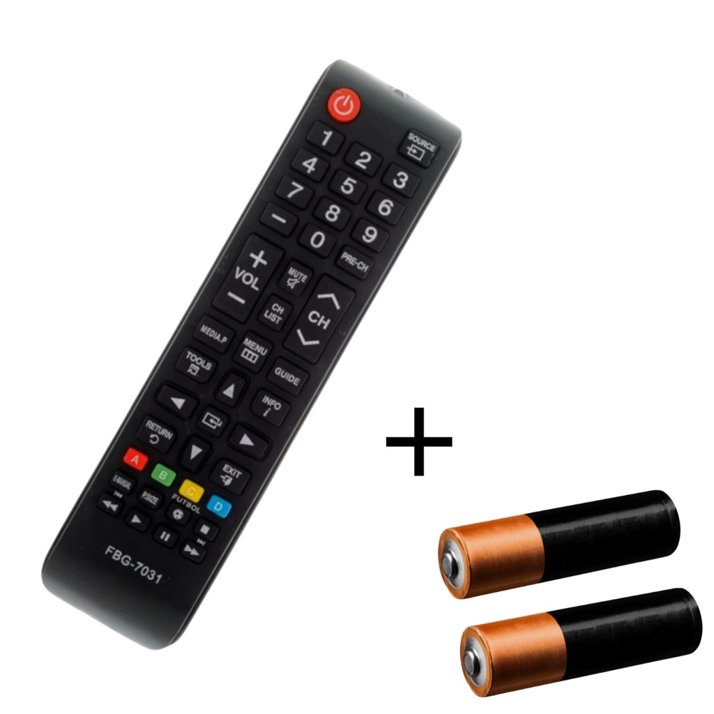 Controle Para Tv Samsung Tecla Menu Futebol FBG 7031 RBR 7054 LHS 7054 SKY 7031 LF 7031 SEL 7031