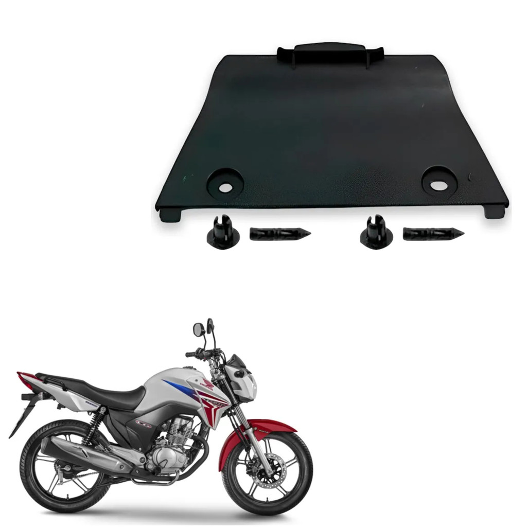 Tampa paralama traseiro Honda CG150 Titan Fan 2014 2015 CG160 Start Fan Cargo 2016 2024