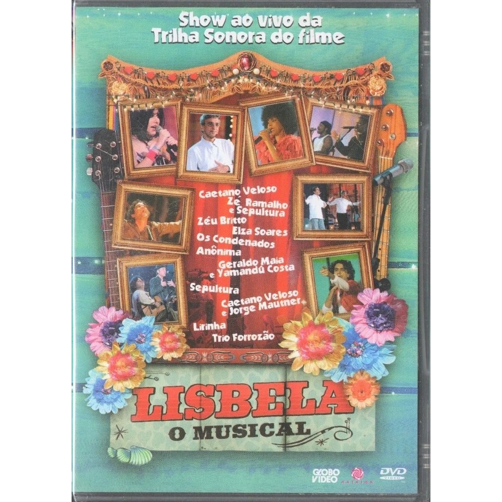 Lisbela O Musical Dvd Show Ao Vivo Da Trilha Sonora Do Filme