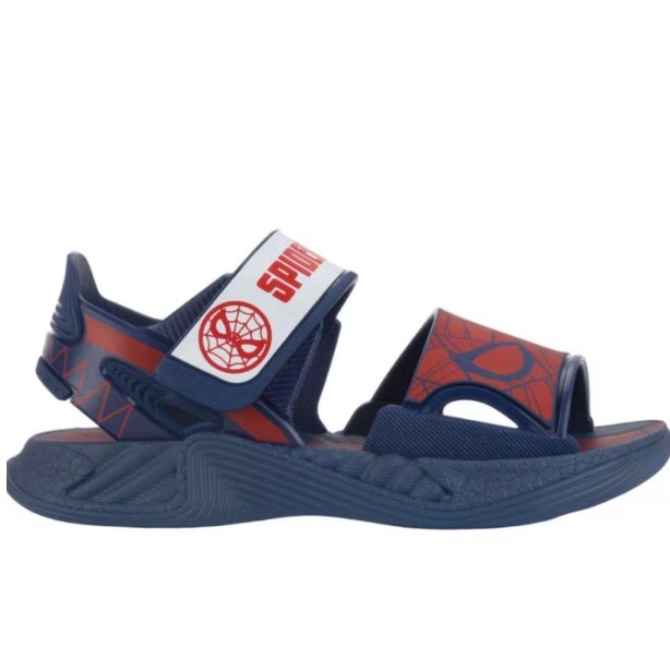 Sandália Papete Infantil Menino Homem Aranha Revolution Grendene Kids Azul 23031 100% Original