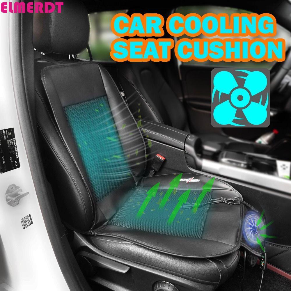 Capas De Assento De Ventilação De Ventilador ELMERDT , Almofada Fresca De Verão Para Carro 12V , Pat De Resfriamento Sop