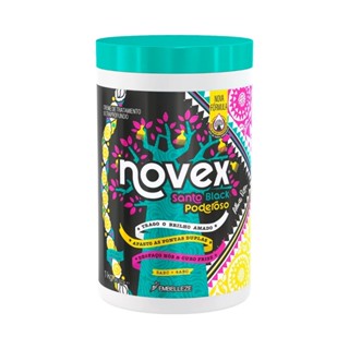 Creme de Tratamento Novex Meus Cachos Santo Black Poderoso 1KG em Oferta na Shopee