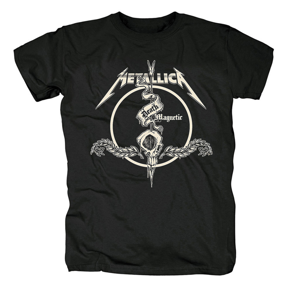 Music Soul Camiseta Unissex Metallica Metal Pesado Estampada Preta Algodão Confortável Estilosa Divertida Concertos