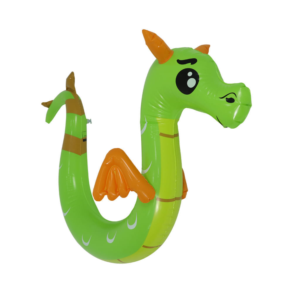Flutuador Inflável de Piscina Dragão Bel em Oferta na Shopee