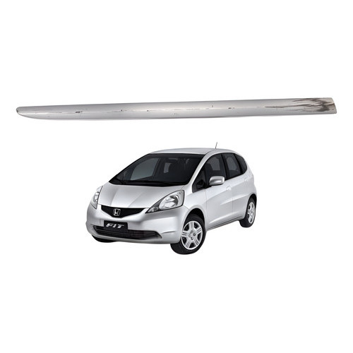 Porta Dianteira Direita Friso Honda Fit Lx 1.5 2009 2010 - Prateado