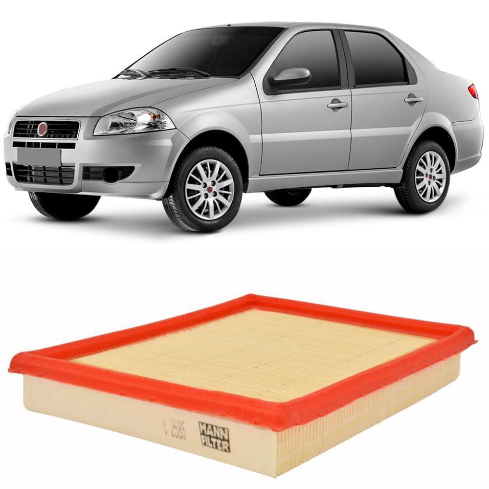 Filtro Ar Palio Siena Strada Idea 96 A 2017 Mannfilter C2585 em Oferta na Shopee
