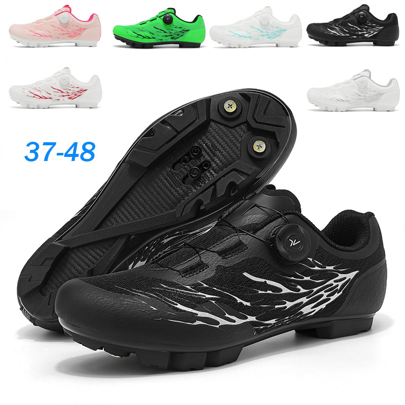 Sapatos De Ciclismo Tênis De Bicicleta Grampo Antiderrapante Mountain Bike Calçados De Estrada Esportivos