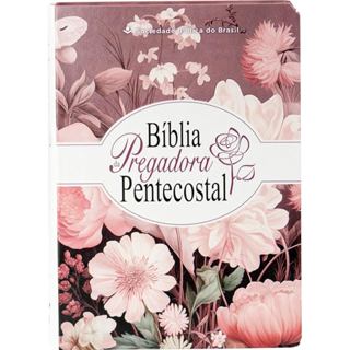 Bíblia da Pregadora Pentecostal ARC | Tamanho Médio | Floral em Oferta na Shopee