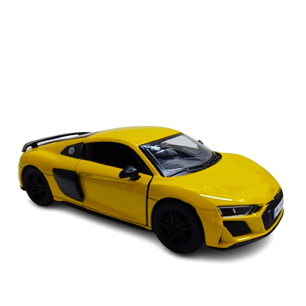 Miniatura Audi R8 V10 Coupé 2020 Metal 1:36 Abre Portas Carro Esportivo