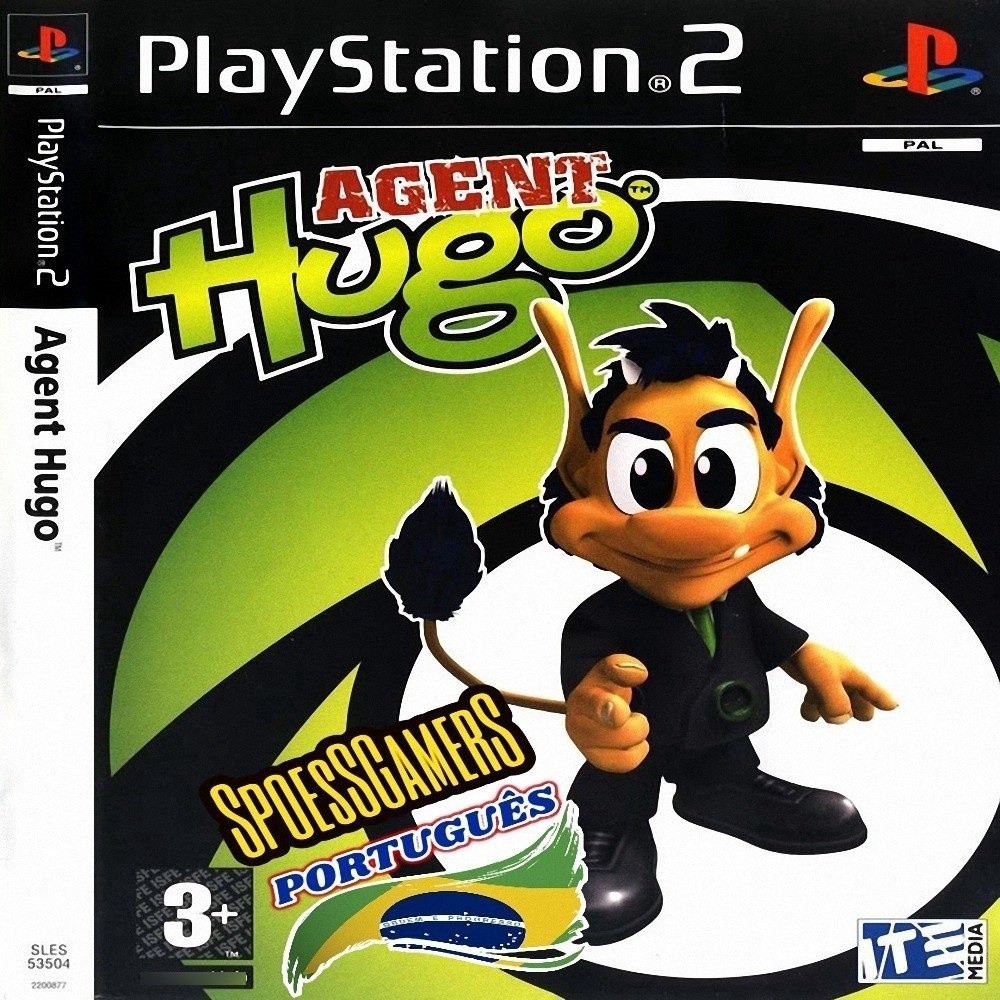 Jogo Ps 2 Agent Hugo Ps2 Português  Infantil .