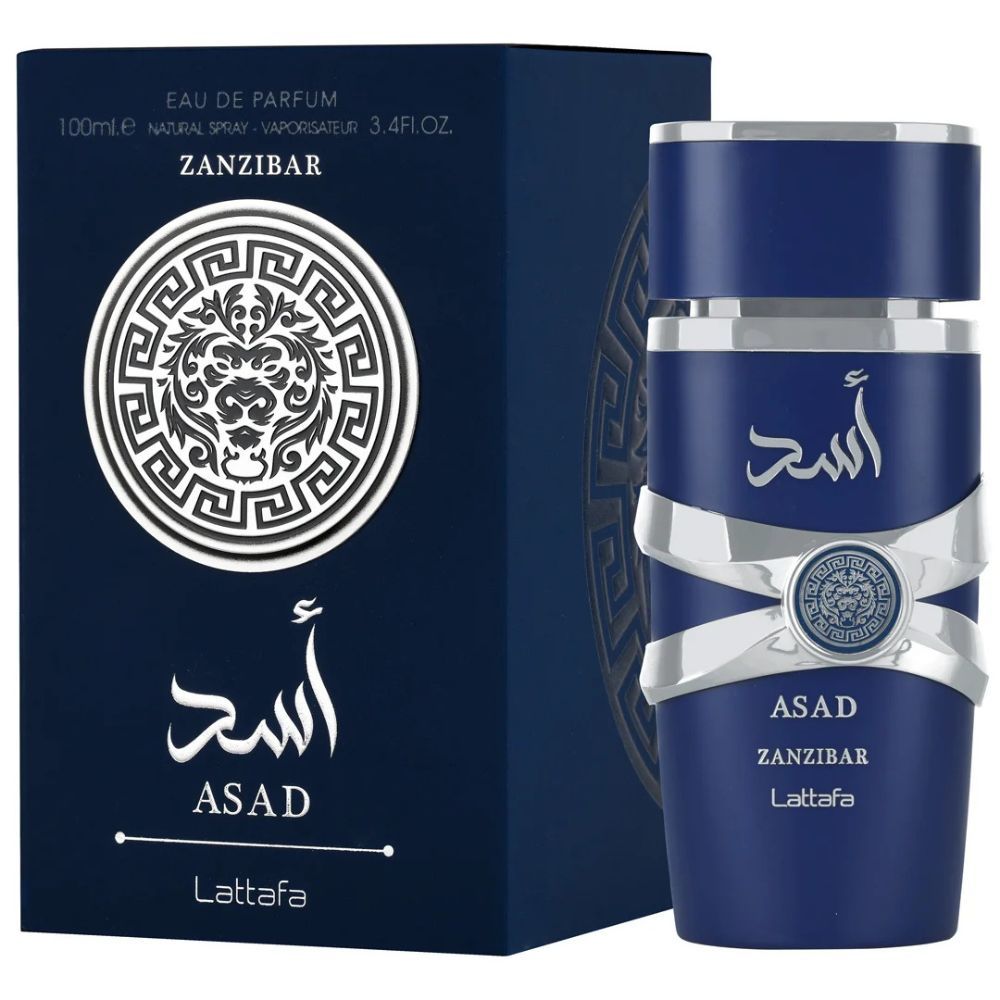 Perfume Asad Zanzibar Lattafa Eau de Parfum - Masculino 100ml