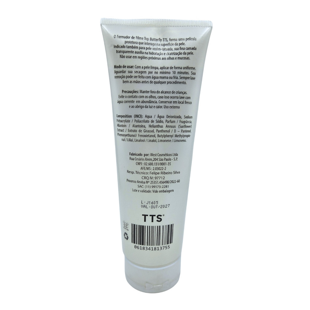 Formador de Filme Selante Tattoo - Protetor Butterfly Tts 250g — imagem 2 de 2