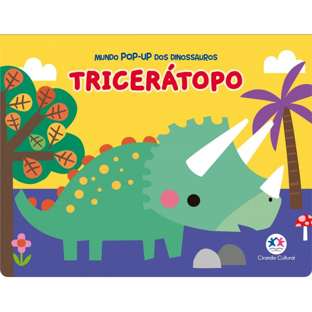 Livro Tricerátopo - Mundo pop-up dos dinossauros