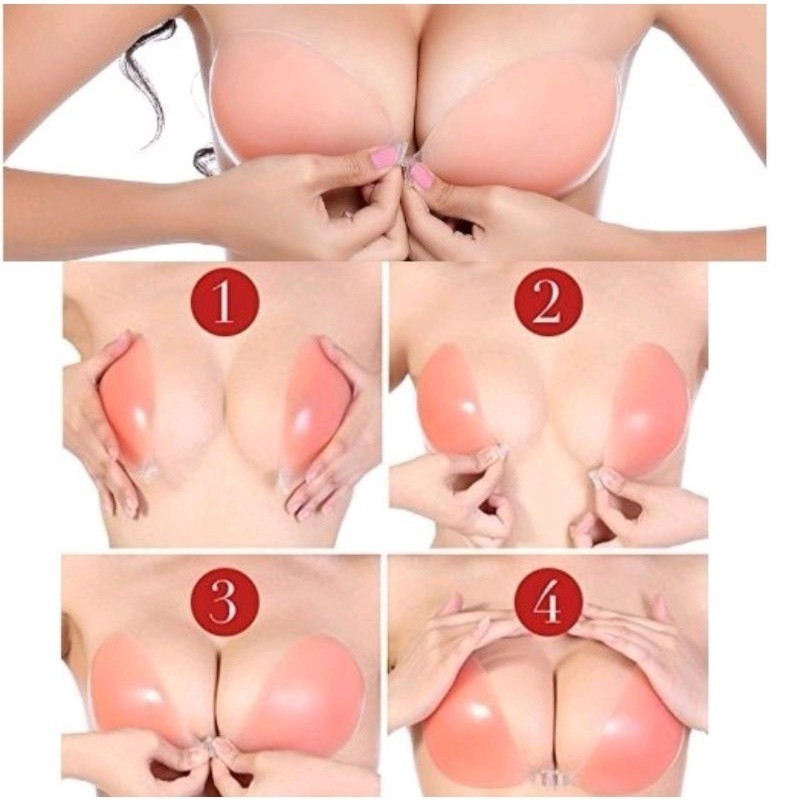 Sale Sutiã Convites Adesivo de Siliconeí Aumento E Levanta Seios com BOJO 1