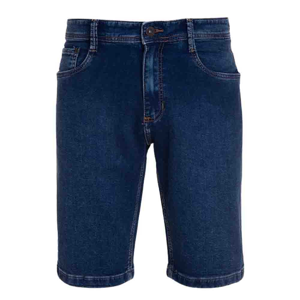 Bermuda Dudalina Denim Malha Jeans Masculina