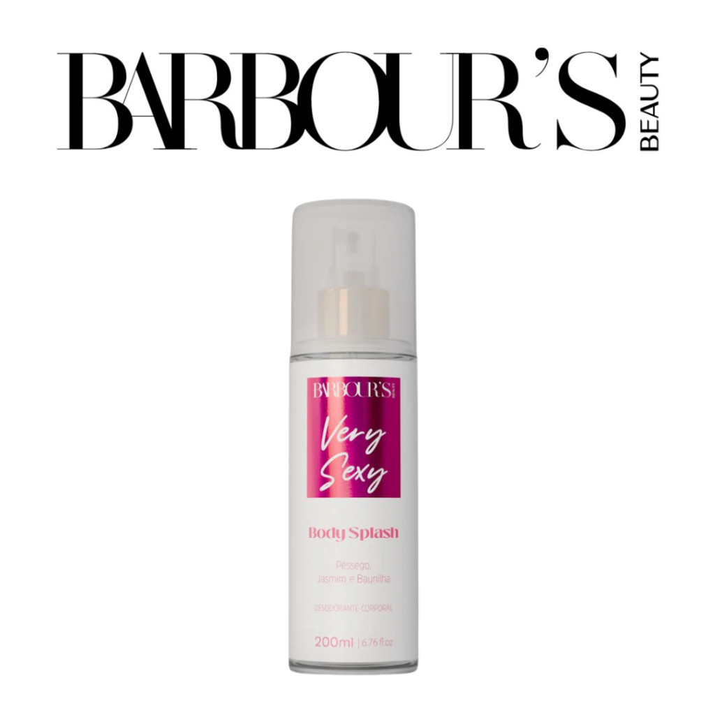 Very Sexy Barbous Beauty Body Splash - 200ml Alta Fixaçãp Feminino