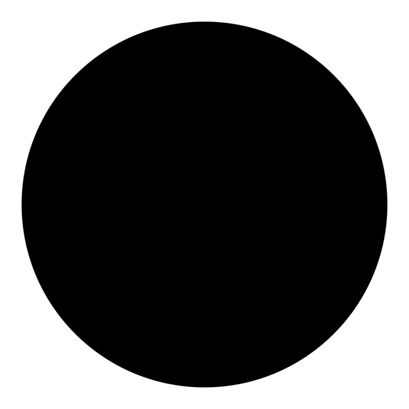 Capa Blackuot de painel redondo com elástico em Oferta na Shopee