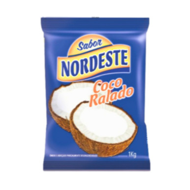 Coco do Vale Sabor Nordeste – Coco RALADO Úmido e Adoçado 1kg  Perfeito para recheios, coberturas e sobremesas em Oferta na Shopee