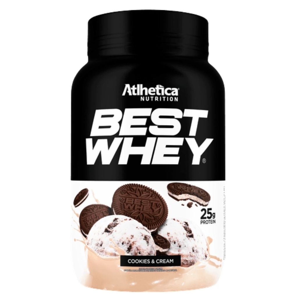 Whey Protein Best Whey Pote 900g Atlhetica Nutrition / COOKIES AND CREAM