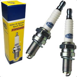 Par Vela Ignição Magneti Marelli D8cmm Honda Cb 400 Cb 450 Dx Cbr 450 Sr Kit 2 Unidades
