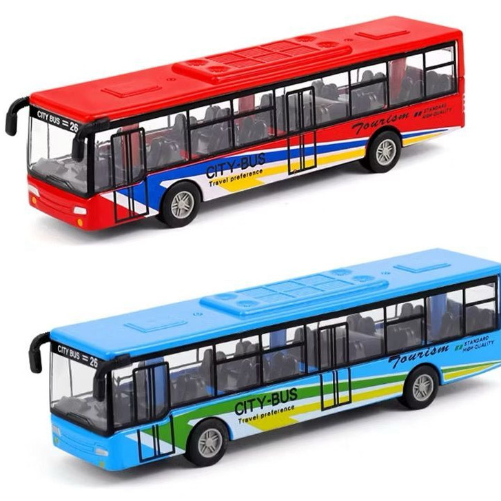Onibus Miniatura Metal Die Cast 1:87 Varias Cores Unitário — imagem 2 de 2