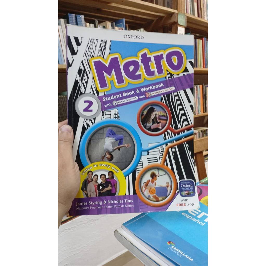 Metro 2 student book & workbook autor James Styring / Nicholas Tims