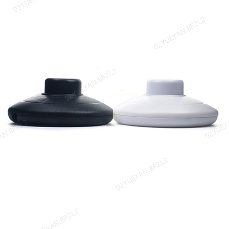 Branco Preto Prática 317 Botão De Alimentação Do Assoalho Interruptor On-Line Lâmpada Controle Pé Ligar/Desligar Meio Ca