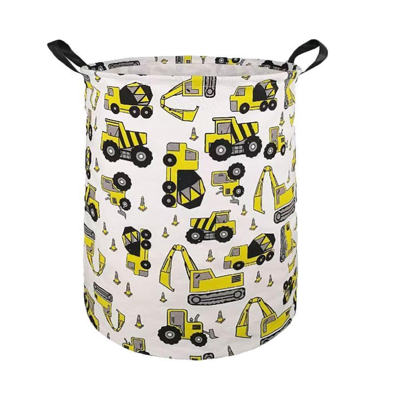 Cesto Organizador Multiuso Tecido Dobrável Roupa Brinquedos Lavanderia em Oferta na Shopee