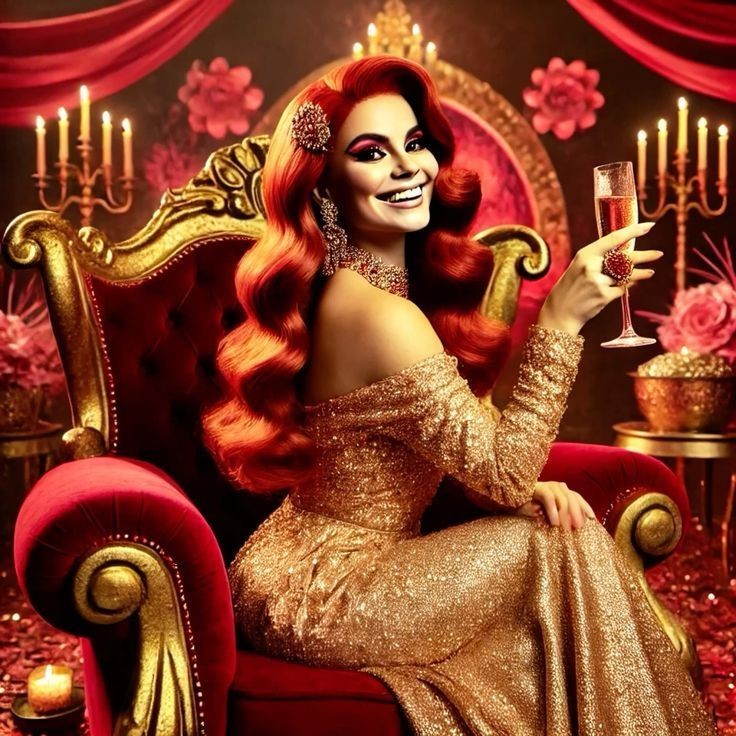 Imagem Quadro Pombagira Rainha do Cabaré - Beleza e Energia Espiritual | Placa Decorativa MDF 30x21