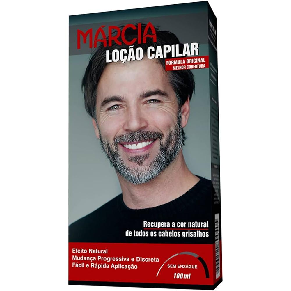 Loção Capilar Márcia Masculina 100ml em Oferta na Shopee