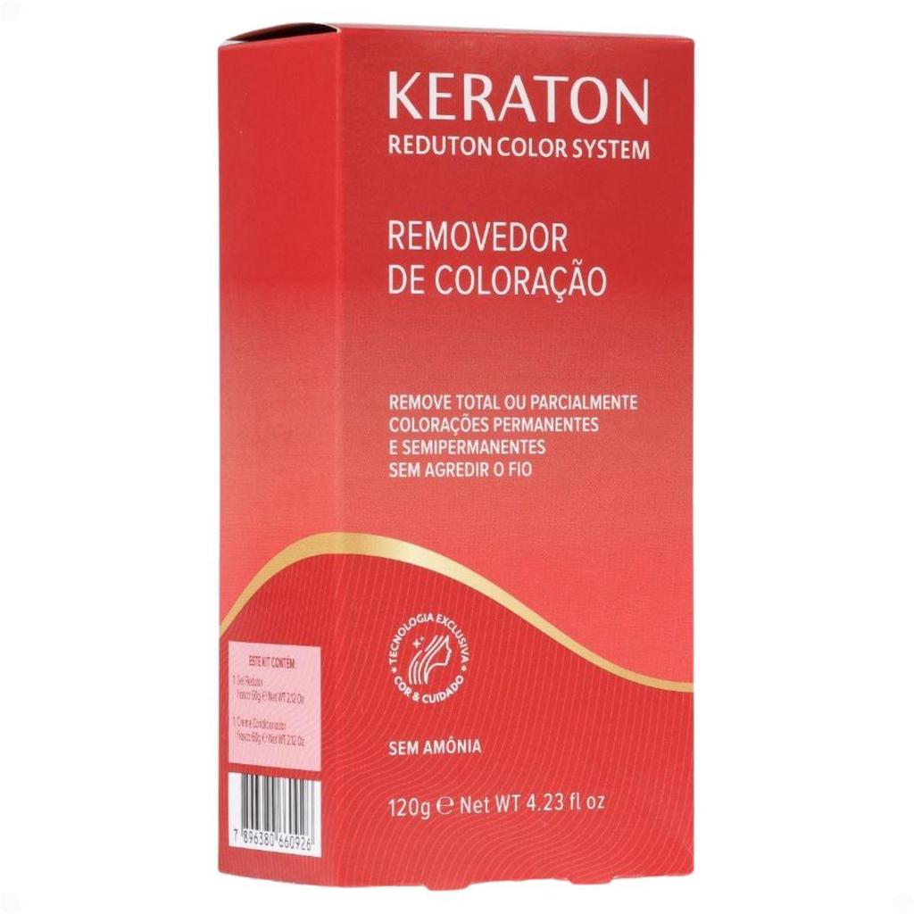 Removedor De Coloração Keraton Reduton Color System 120g em Oferta na Shopee