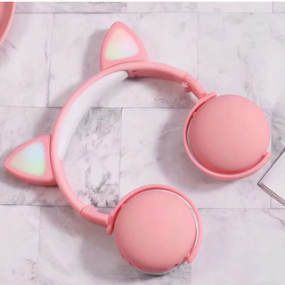 Fone Gatinho Sem Fio Bluetooth Headphone Gatinho Led Sem Fio