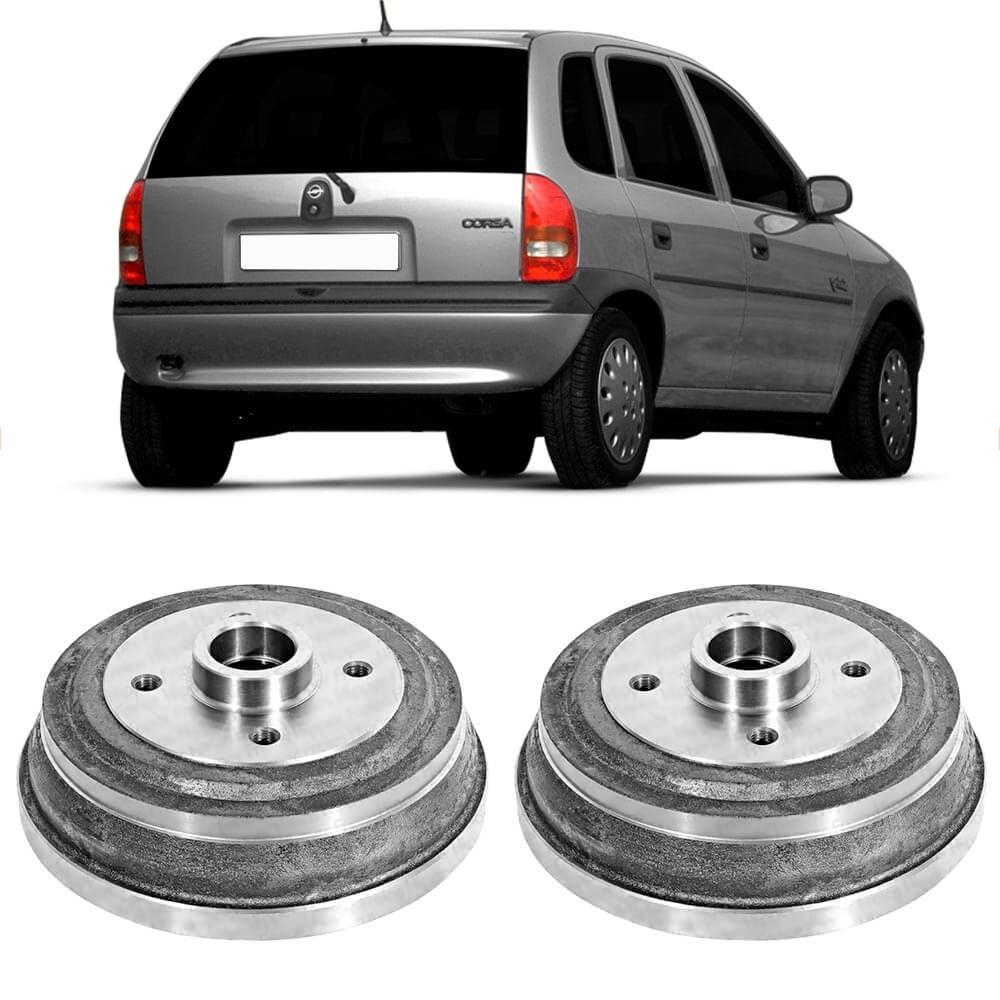 Tambor Freio Corsa 94 A 2001 Traseiro Com Cubo Hipper Freios em Oferta na Shopee