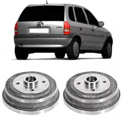 Tambor Freio Corsa 94 A 2001 Traseiro Com Cubo Hipper Freios