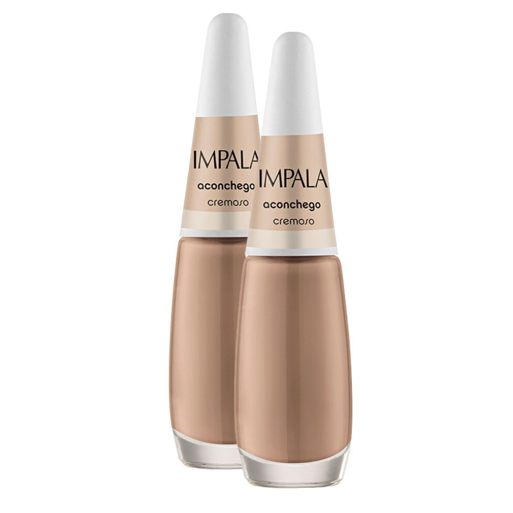 Kit 2 Esmalte Impala Cremoso Aconchego com 7,5ml