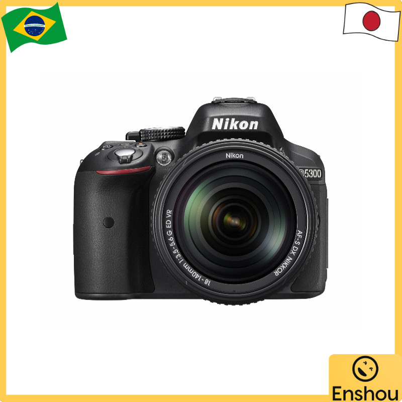 [USED]Do Japão [USADO]Nikon Digital SLR Camera D5300 18-140VR Lens Kit Black D5300LK18-140VRBK