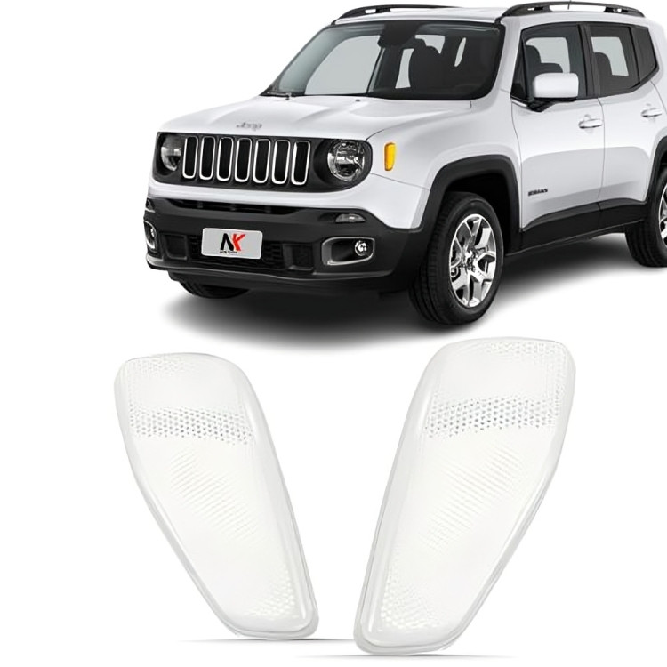 Pisca Paralama Renegade 2015 2016 2017 á 2024 Cristal